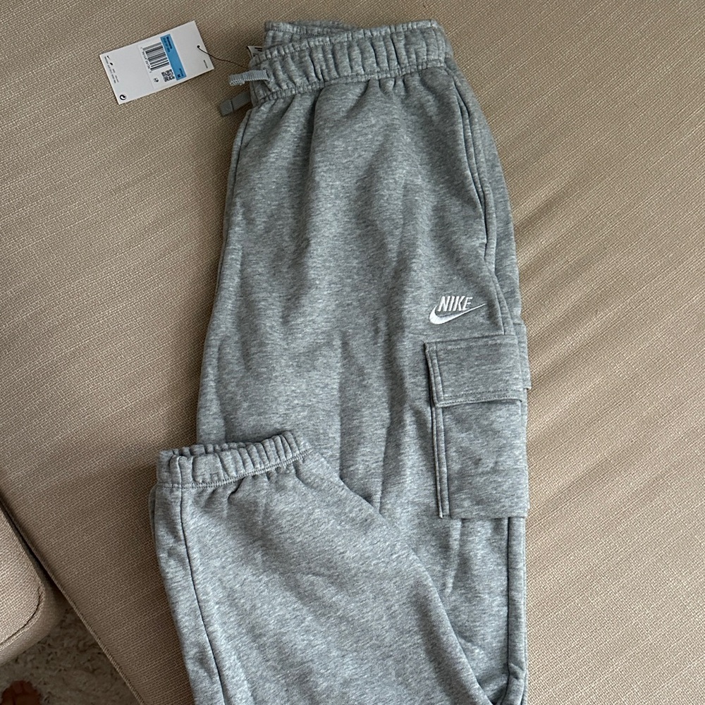 Nike oversized fit mid rise joggers